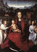 Hans Memling, Virgin and Child in a Rose